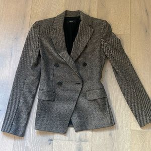 Theory wool houndstooth blazer 00